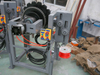 Power take-off frame for PVC/nitrile glove production line