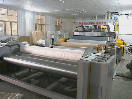 Cast film machine