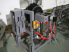 Power take-off frame for PVC/nitrile glove production line